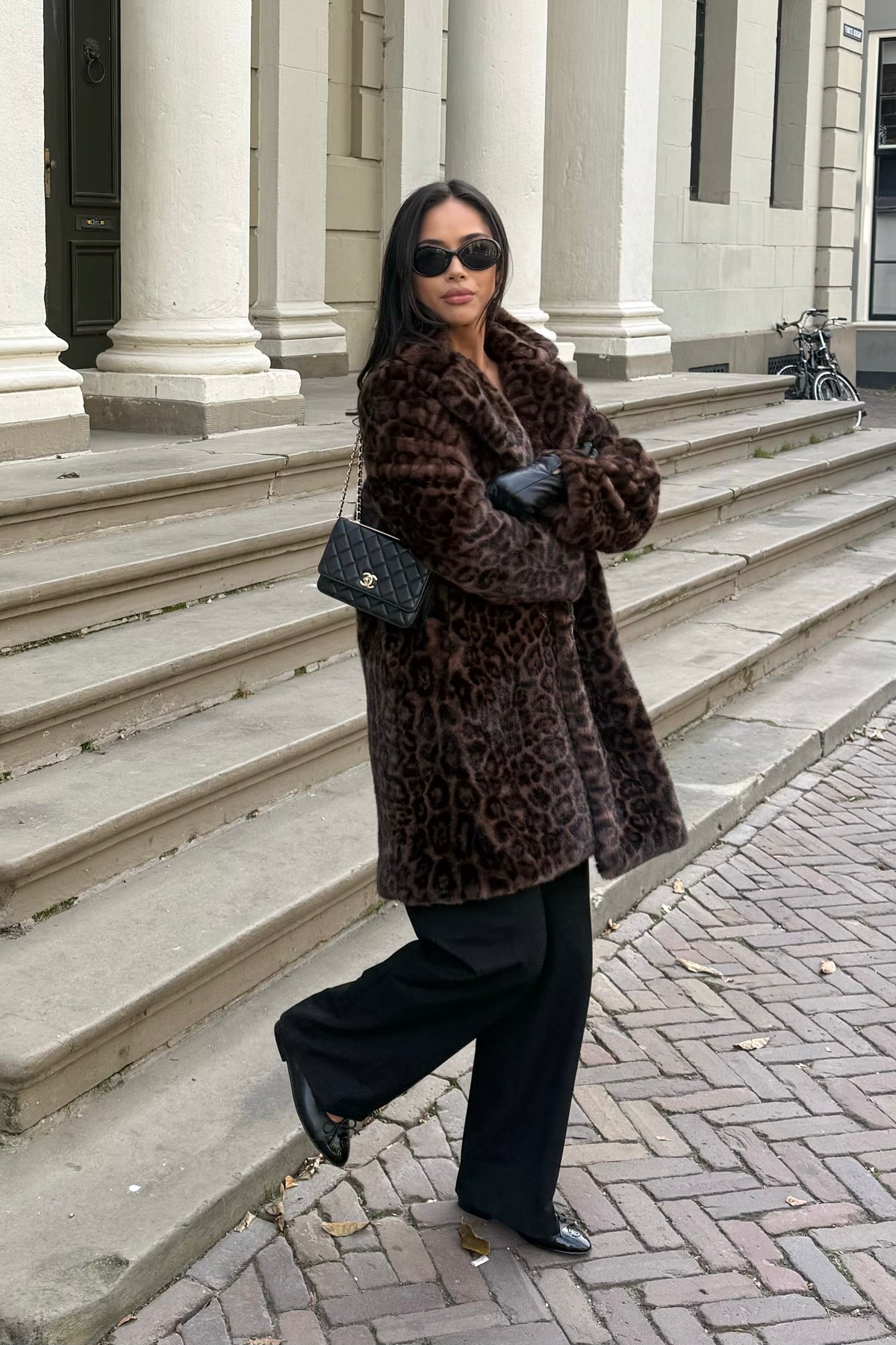 Elise Panther Coat
