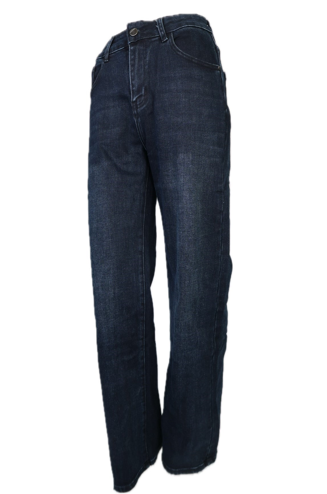 Wide Leg Jeans Dark Blue