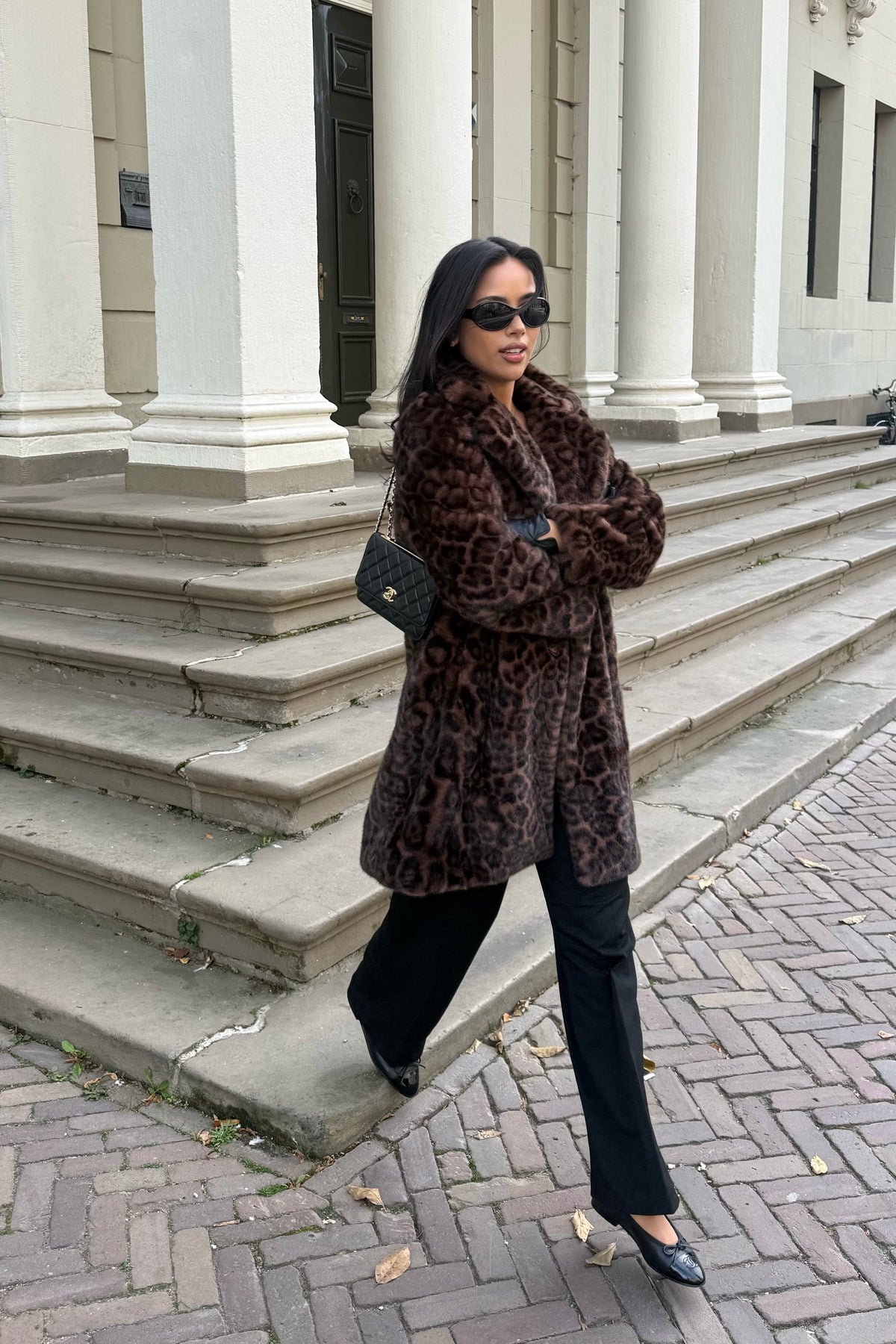 Elise Panther Coat