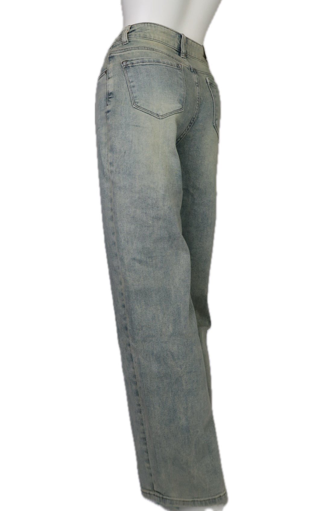 Wide Leg Jeans Verwassen 3.0