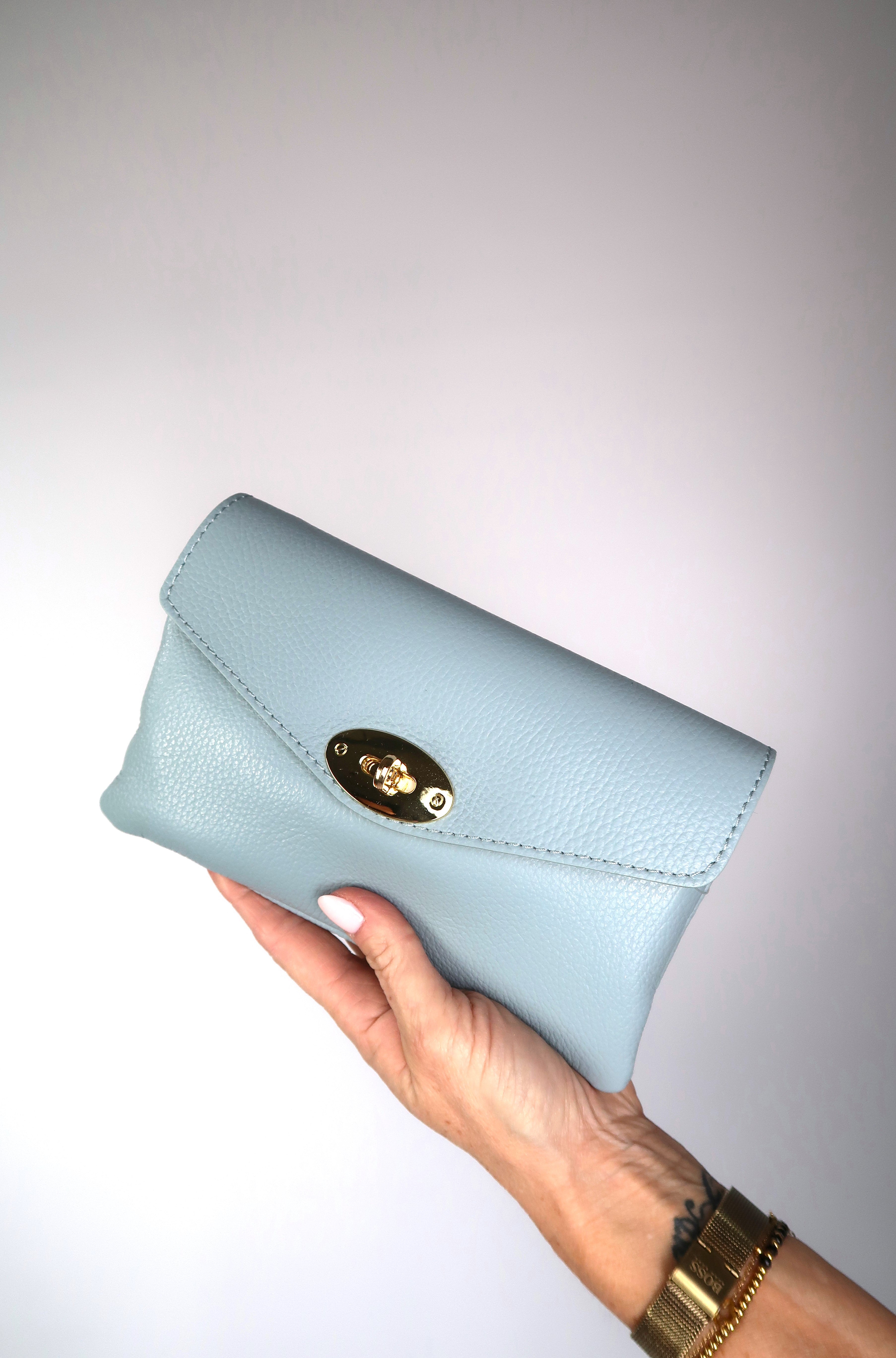 Leather Envelope Bag