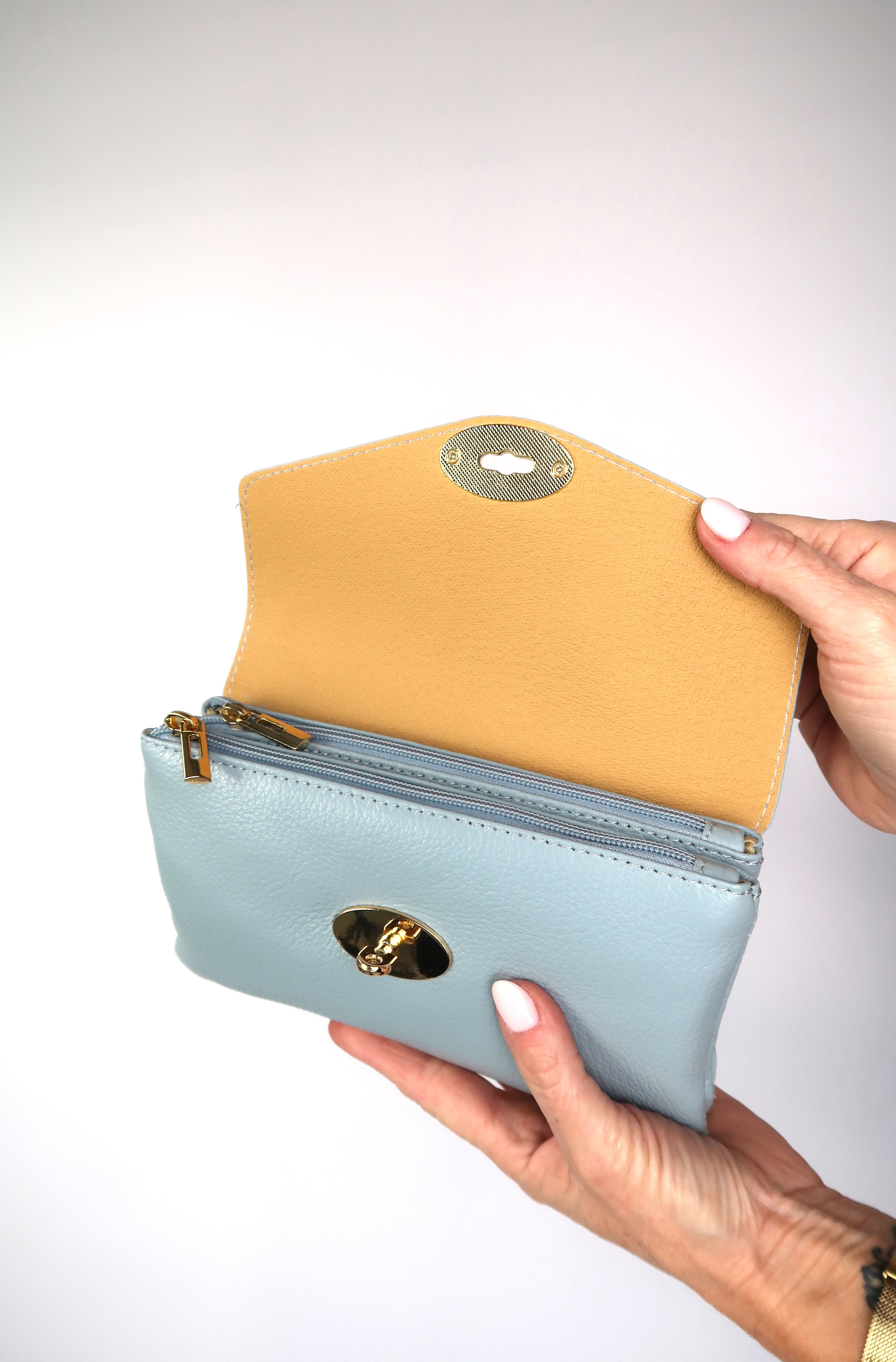 Leather Envelope Bag