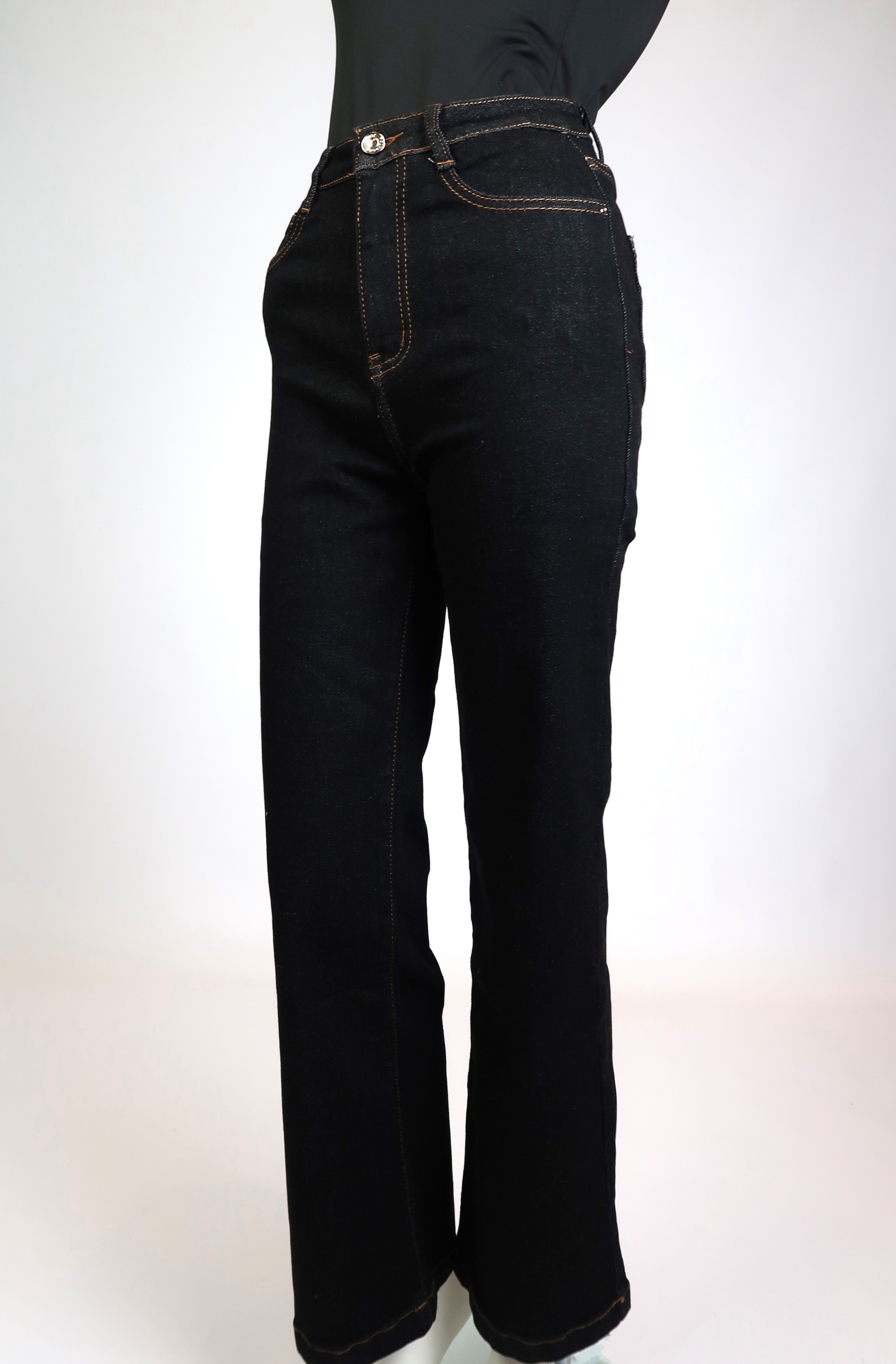 Jeans Wide Leg Detailed