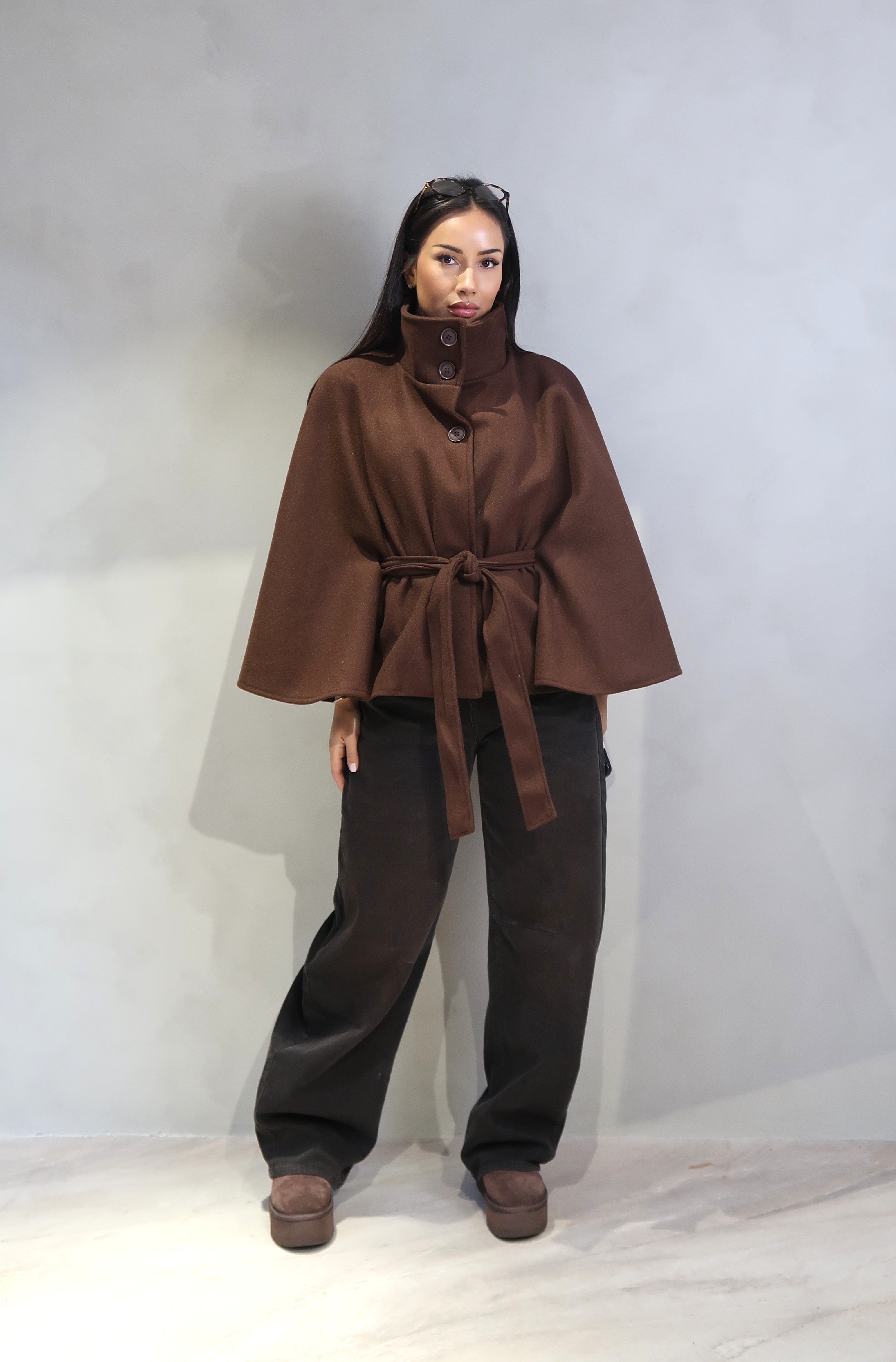 Celine Poncho Coat