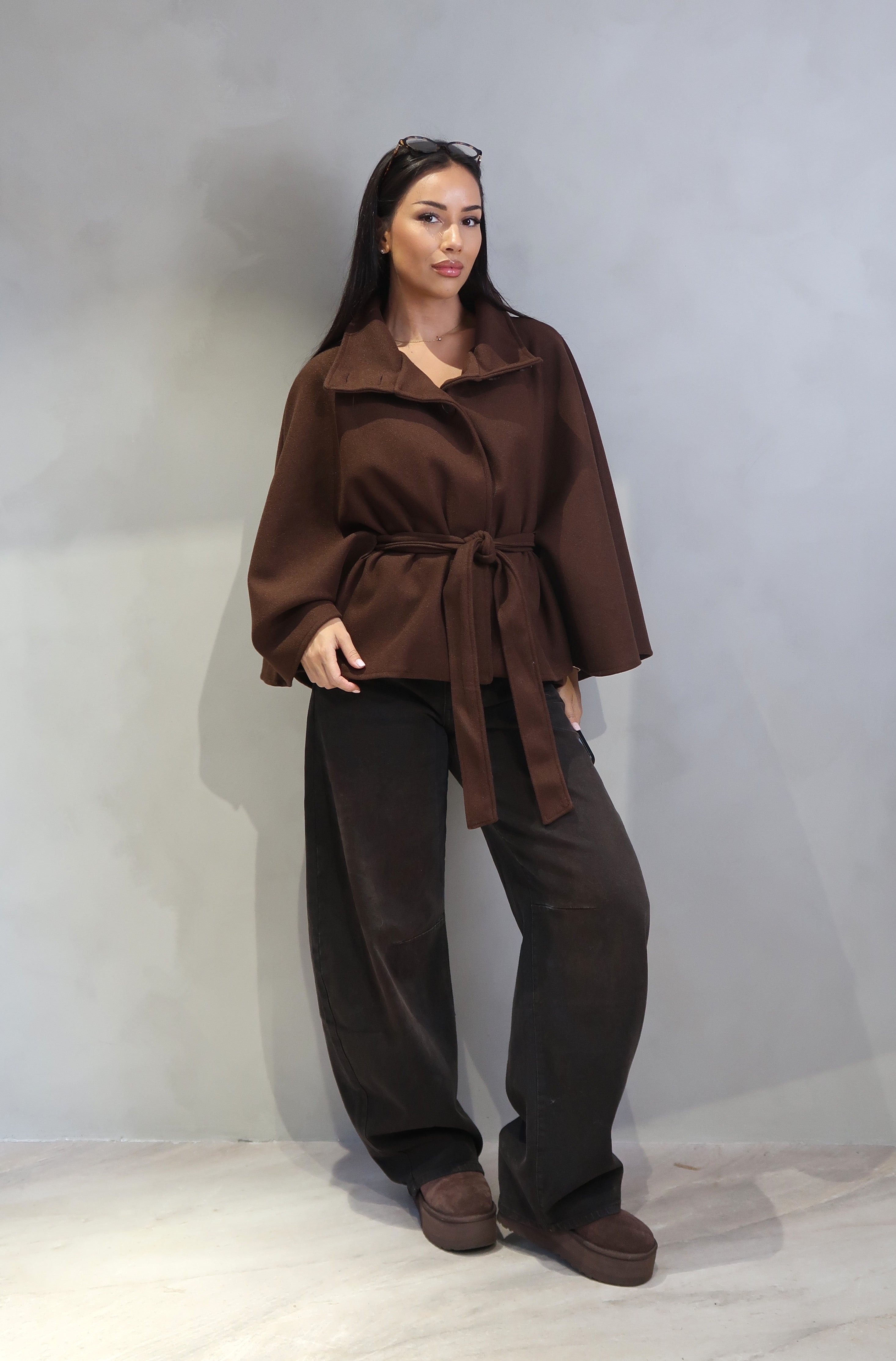 Celine Poncho Coat