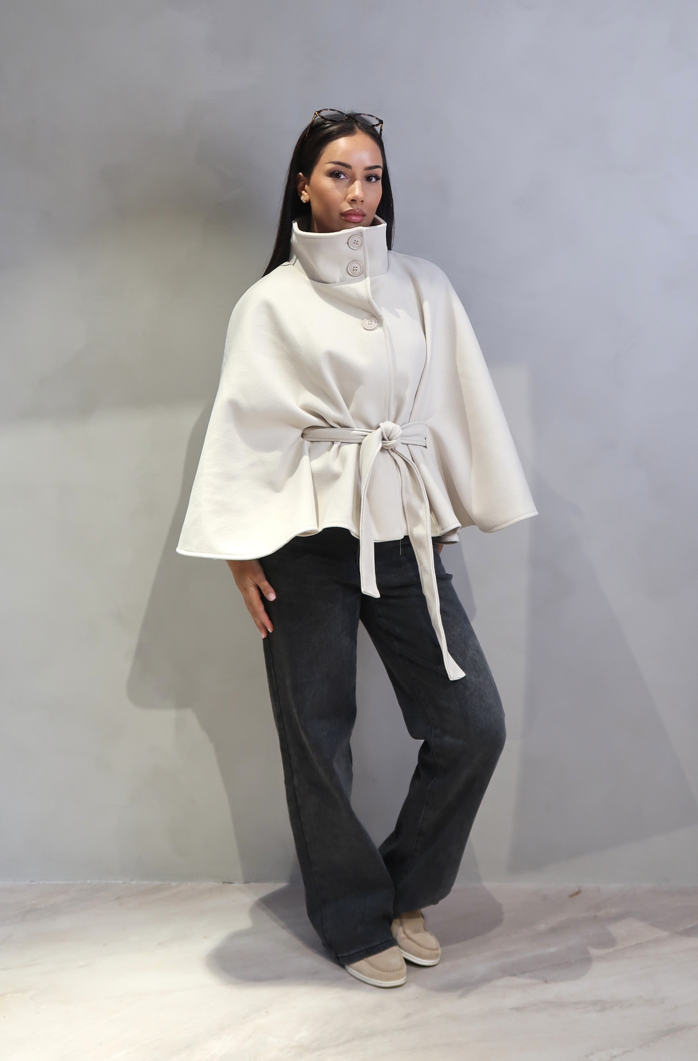 Celine Poncho Coat
