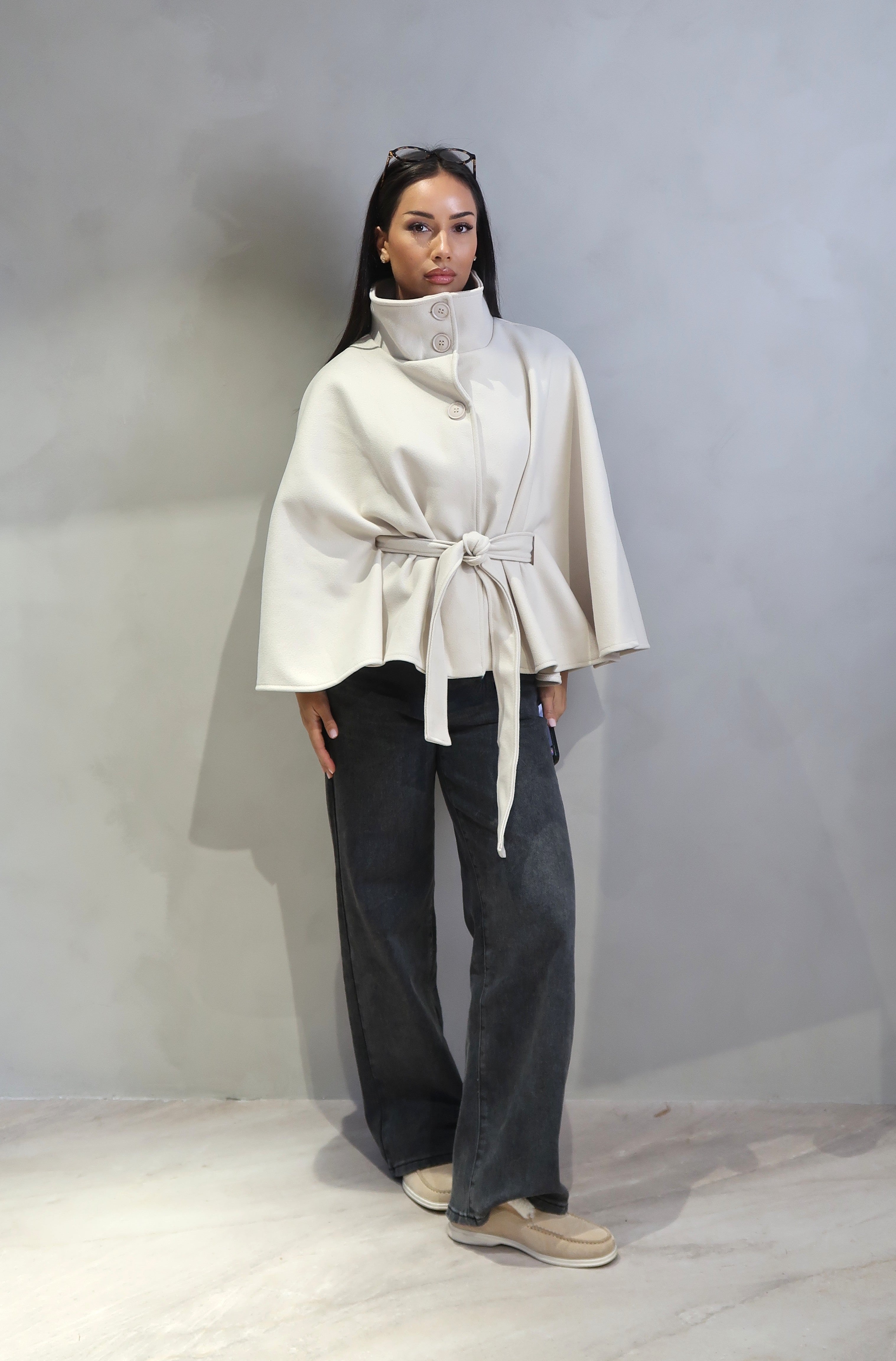 Celine Poncho Coat