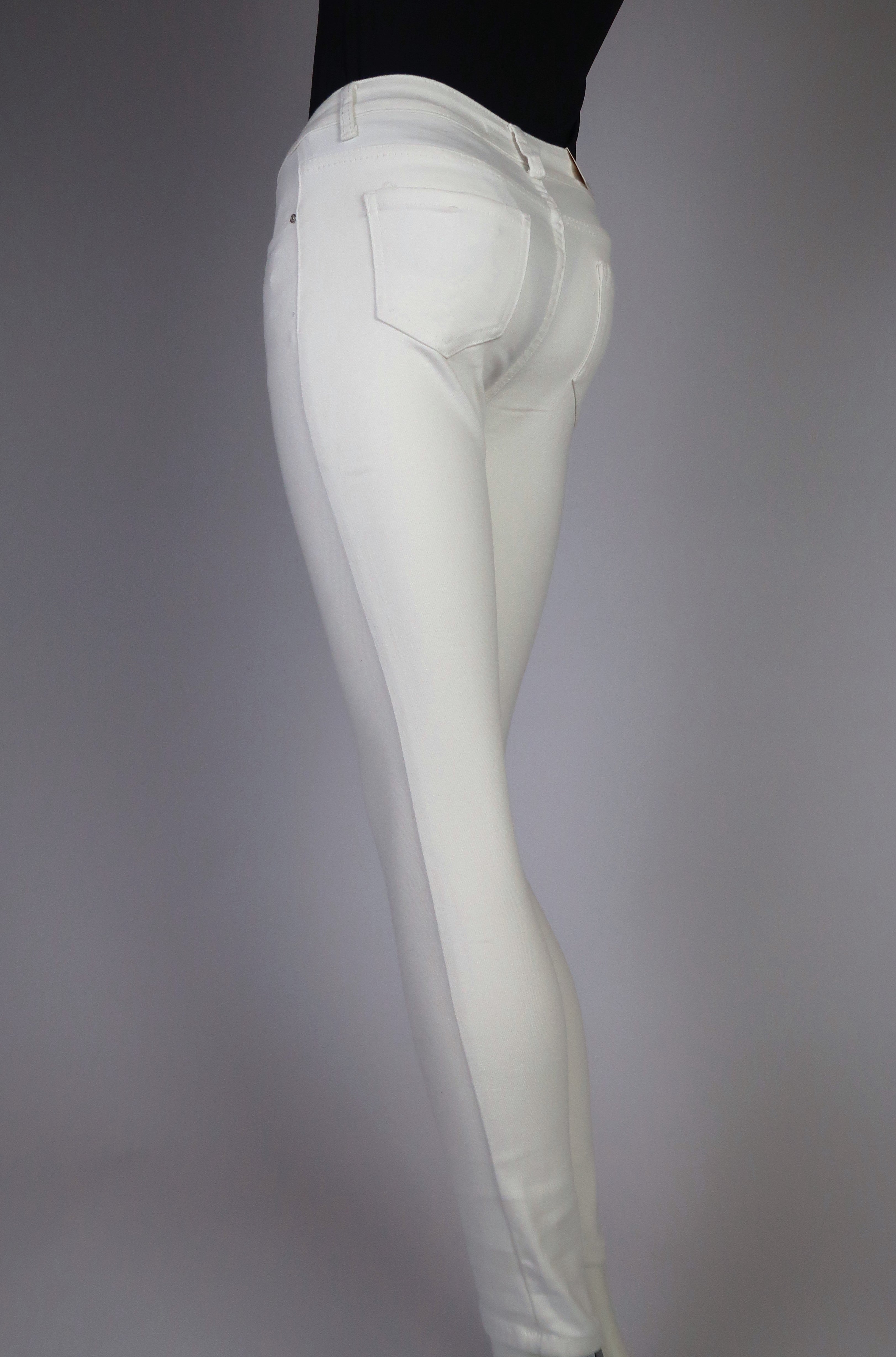 Skinny Jeans Off White