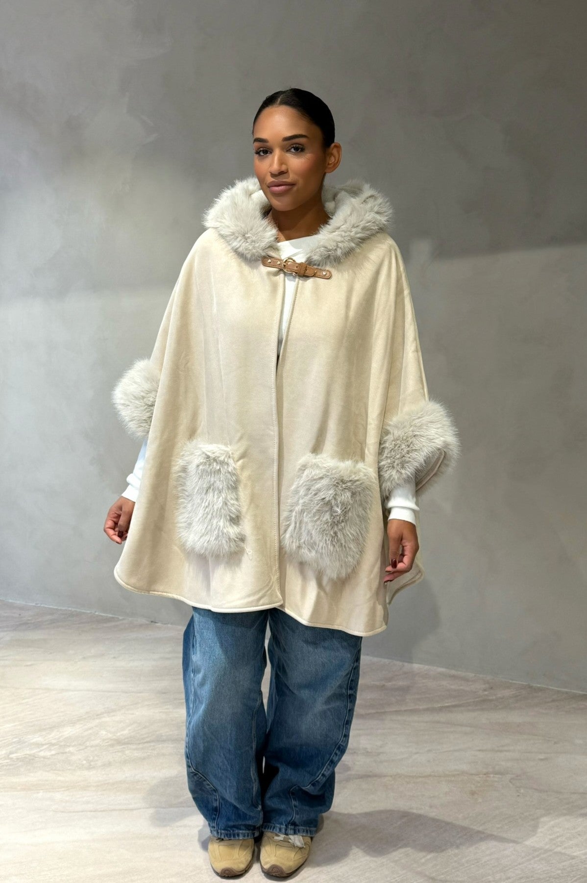 Quinn Poncho Coat