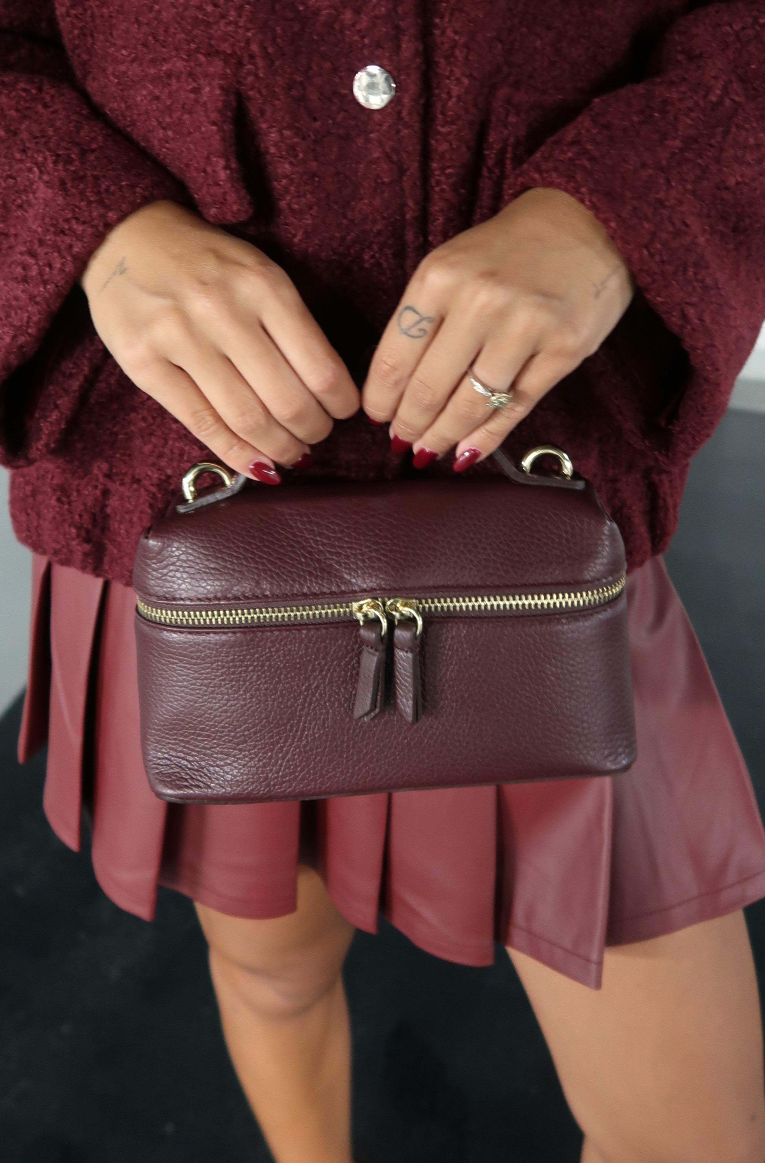 Jean Top Handle Bag