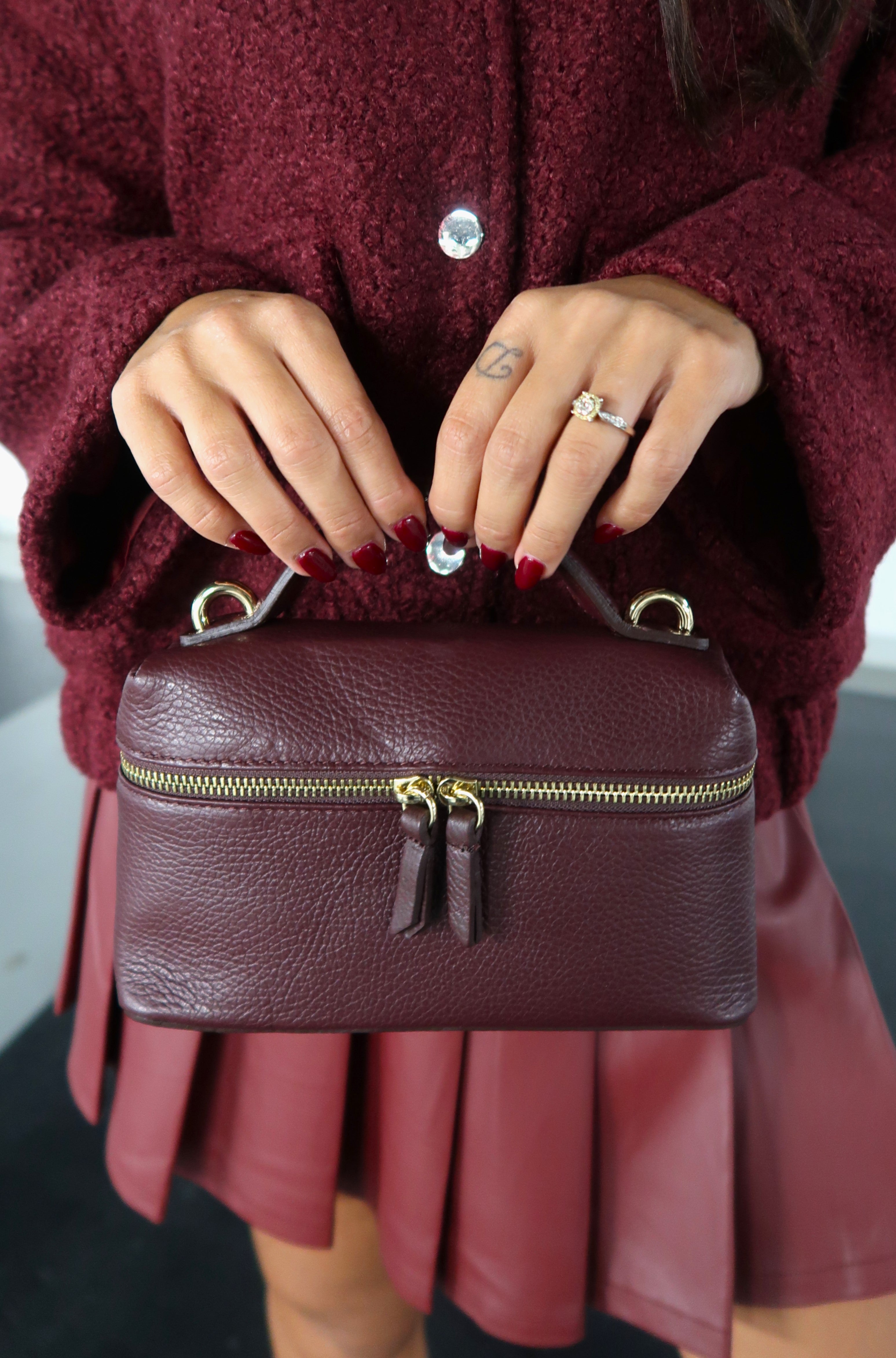 Jean Top Handle Bag