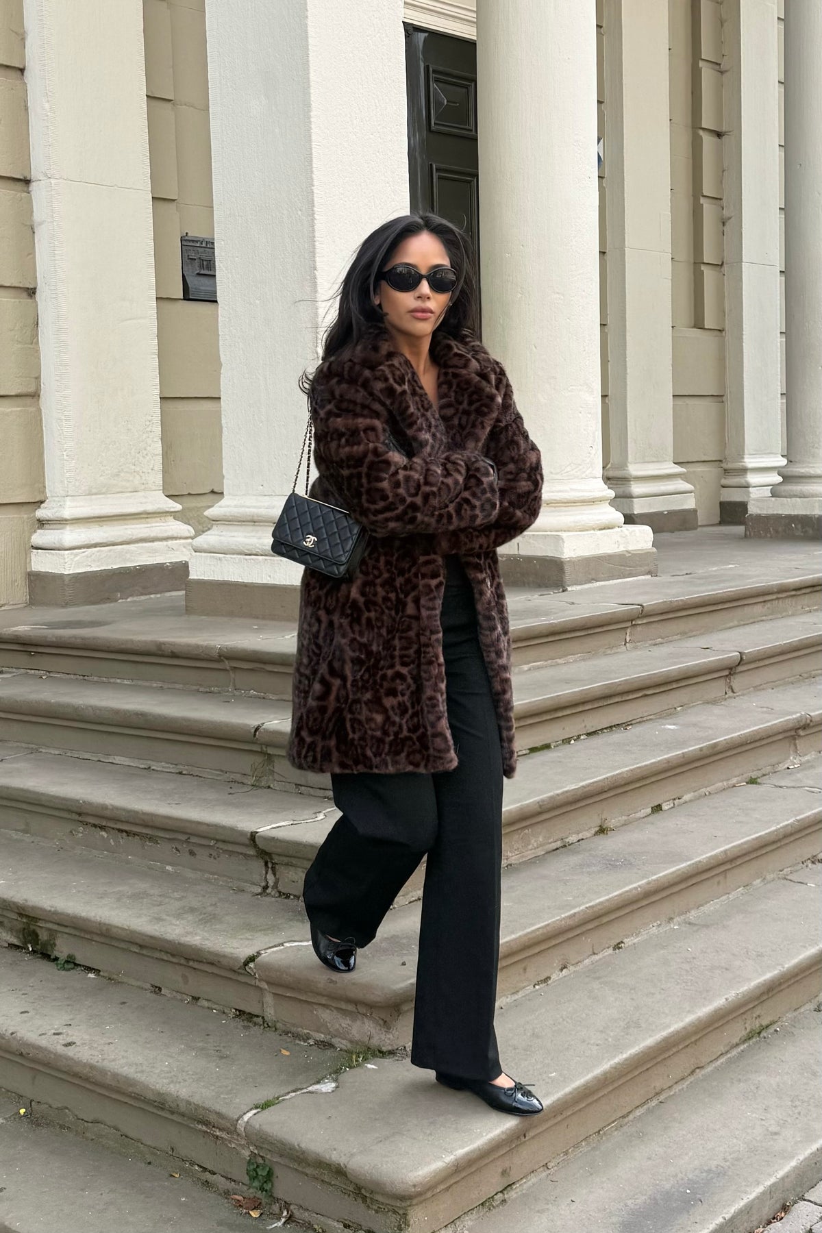 Elise Panther Coat