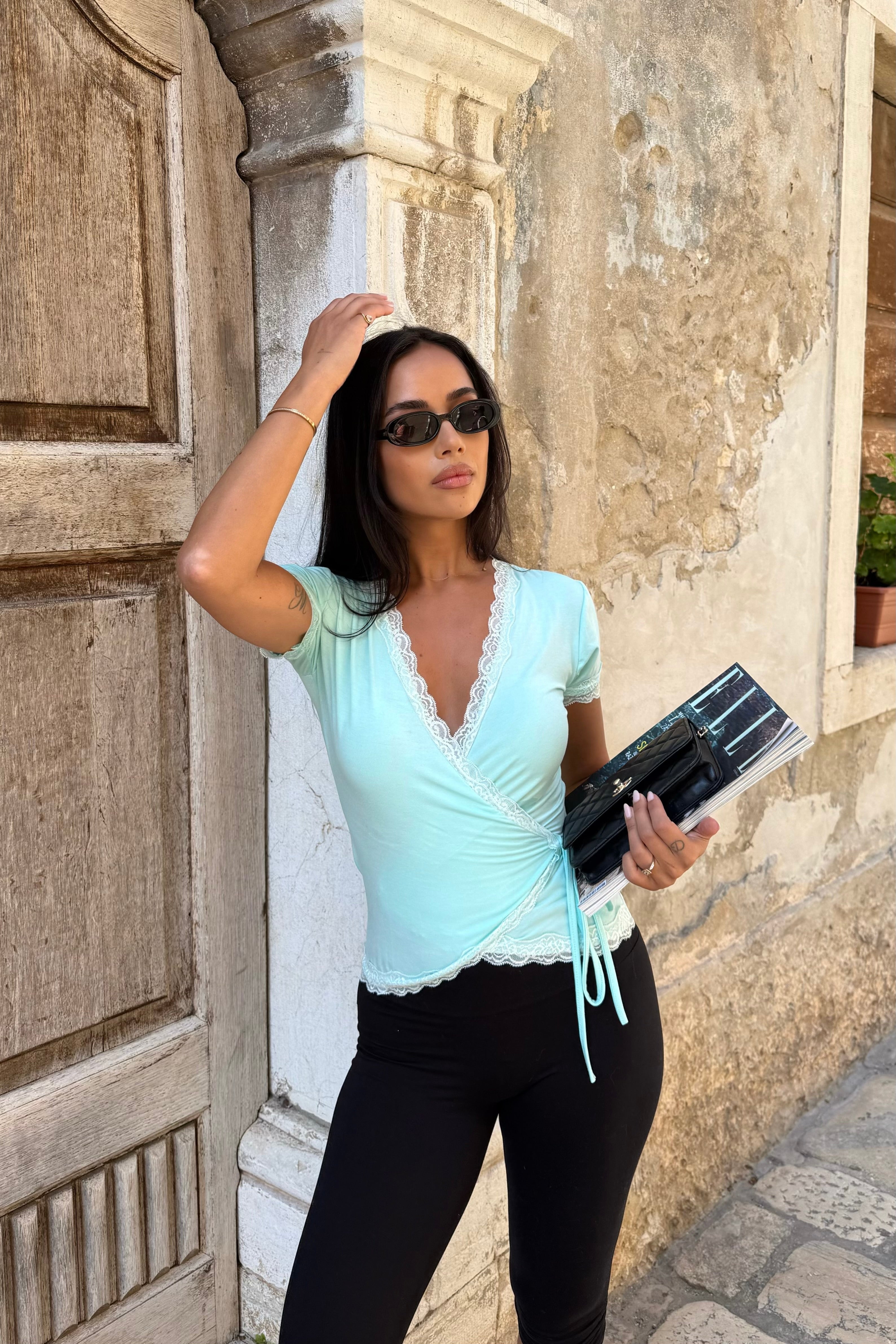 Bibi Wrap Top