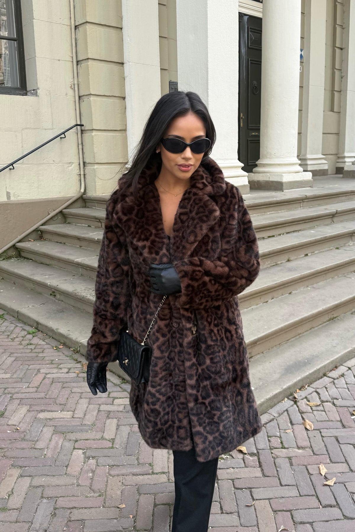 Elise Panther Coat