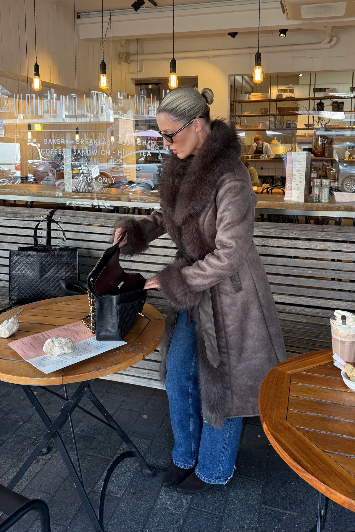 Isabella Faux Fur Lammy Coat