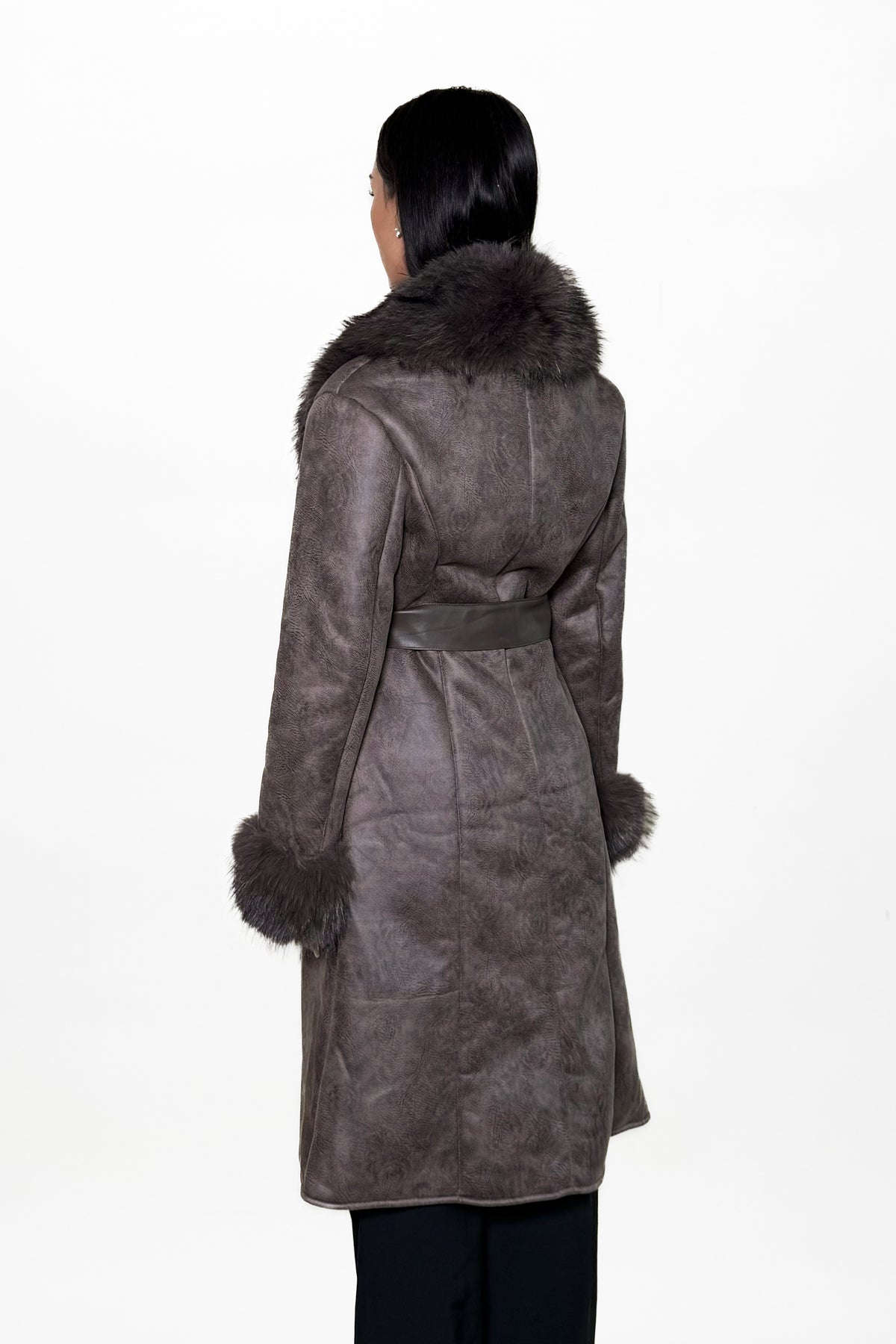 Isabella Faux Fur Lammy Coat
