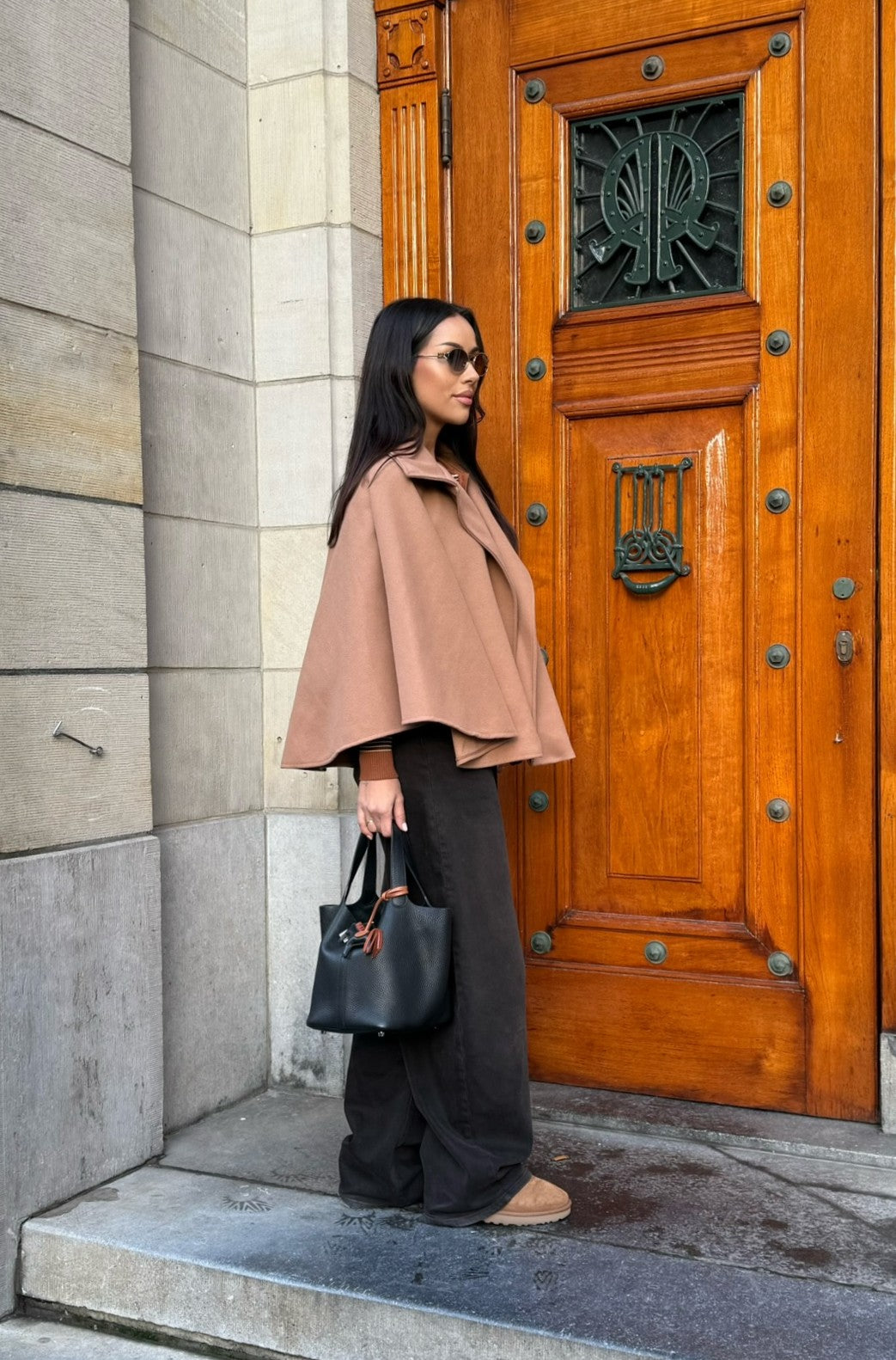 Celine Poncho Coat